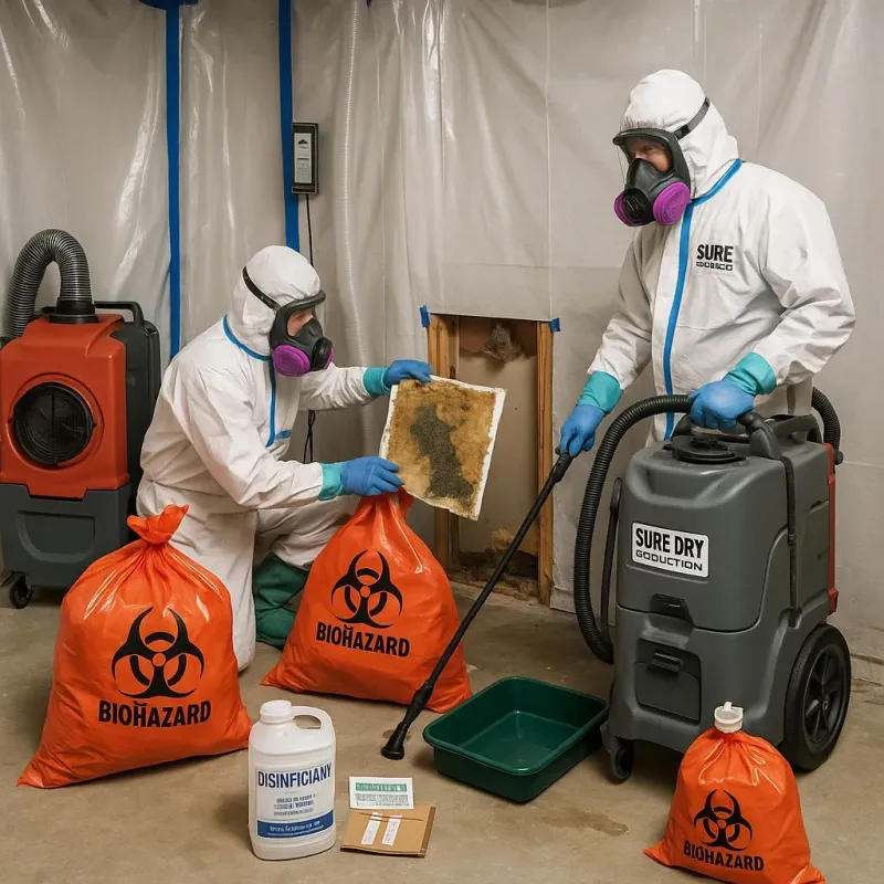 Contaminated Water Handling Protocols process in Dickson, TN